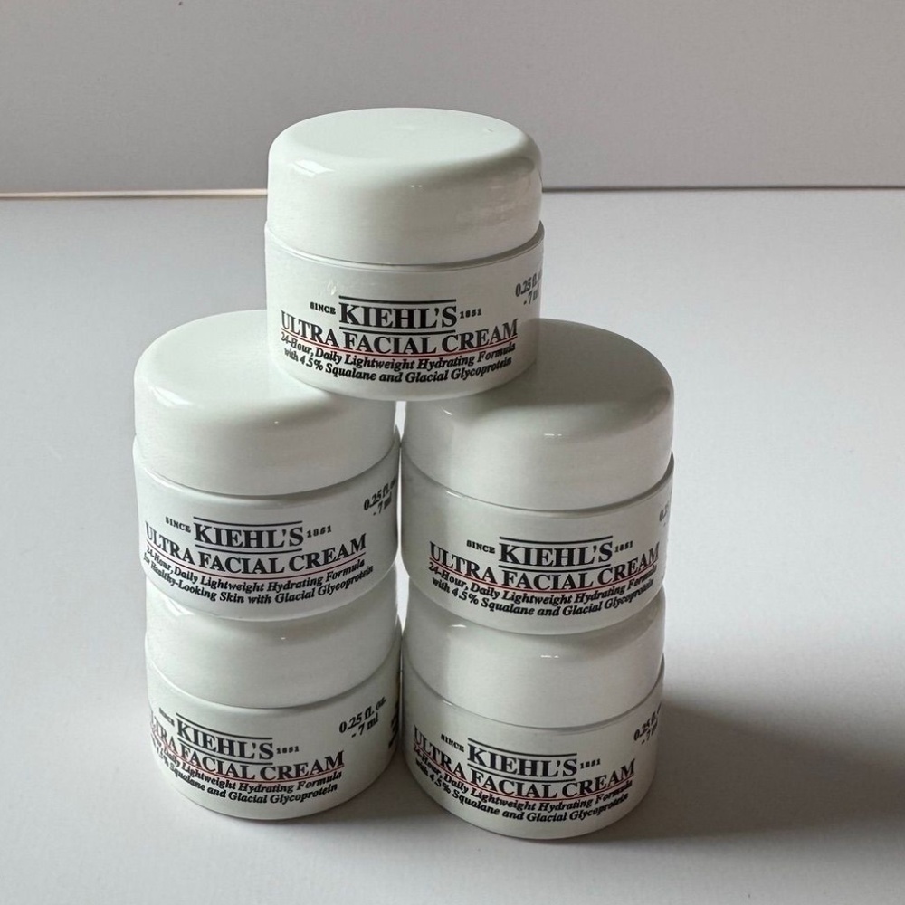Kiehls Ultra Face Cream Bundle of 5 (7ml Each)